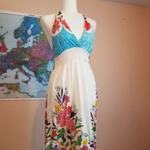 Ocean Breeze Halter Dress